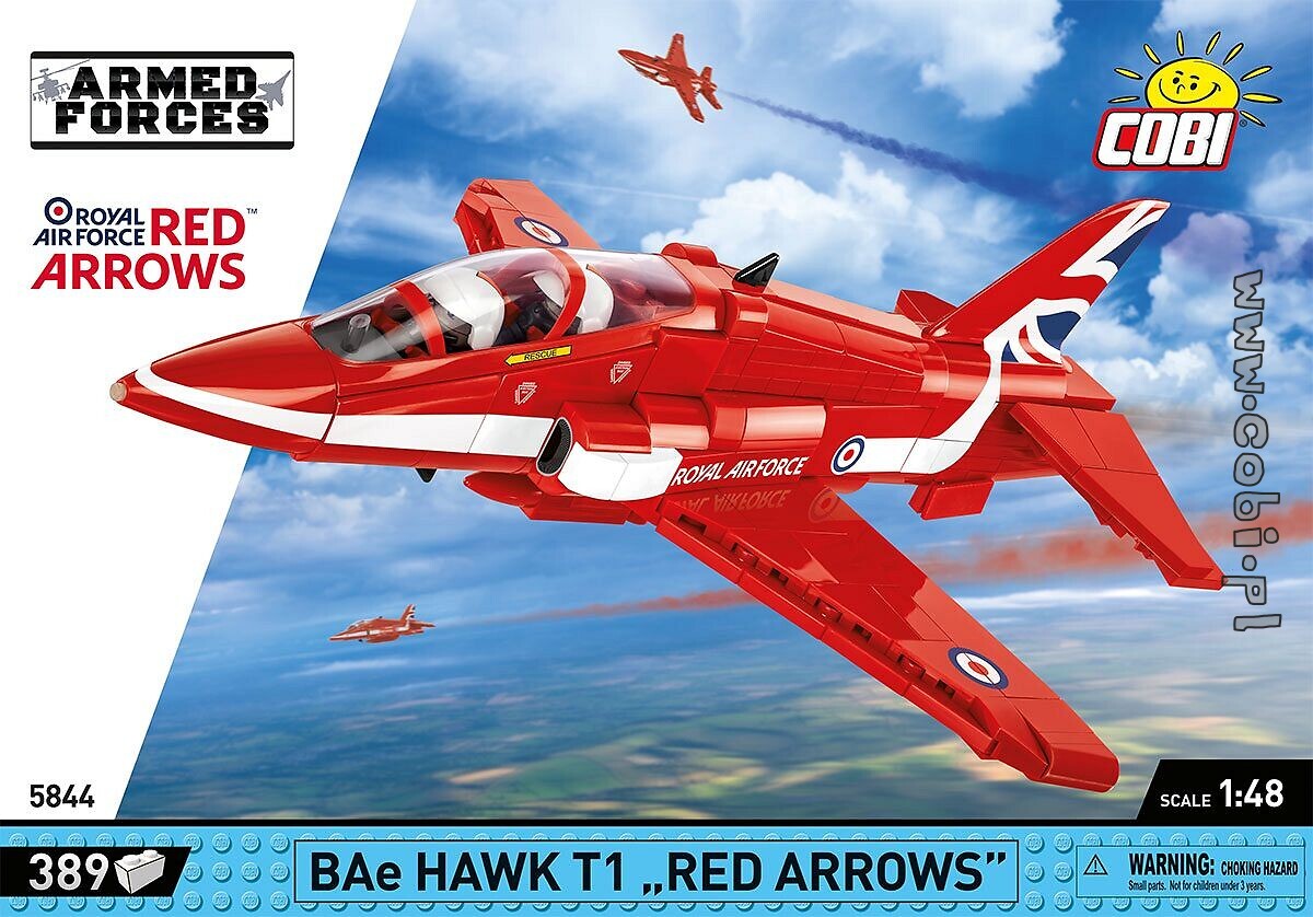 Cobi BAe Hawk T1 Red Arrows COBI-5844