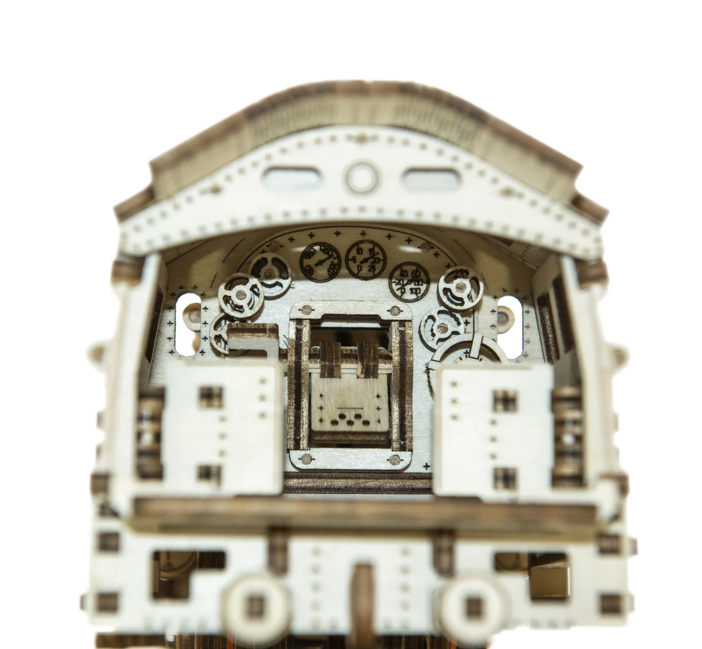 Wooden City Wooden Express With Rails 3D Wooden Train Puzzle – WR321