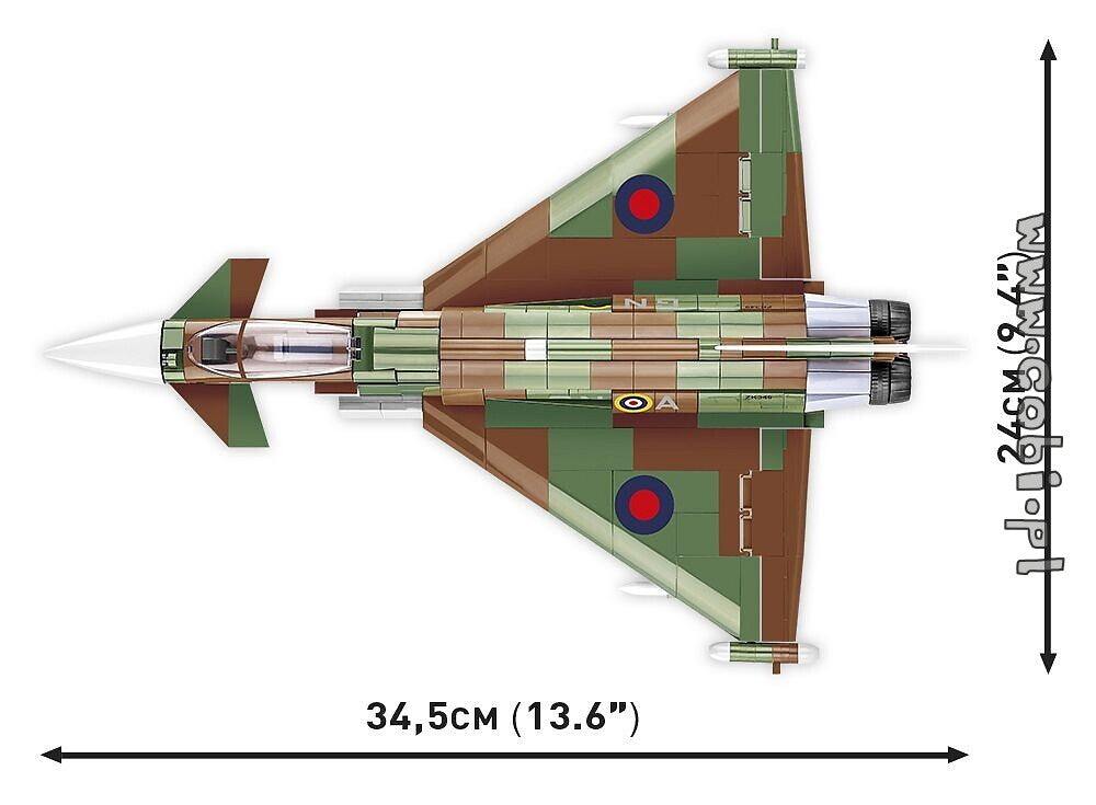 COBI-5843 Eurofighter Typhoon FGR4 "GiNA"
