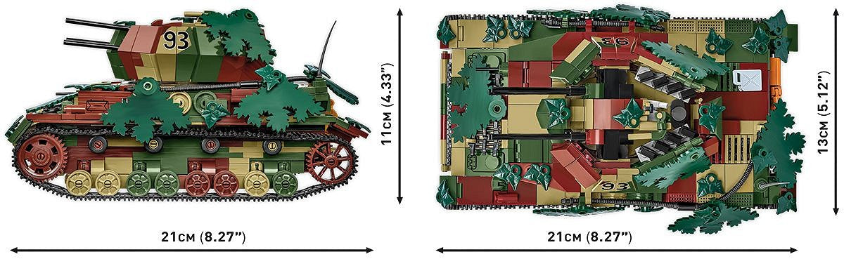 COBI-2593 Flakpanzer IV Wirbelwind - Executive Edition