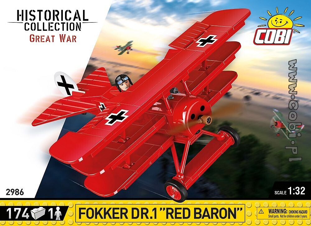 COBI-2986 Fokker Dr.1 Red Baron