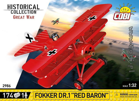 Cobi Fokker Dr.1 Red Baron COBI-2986