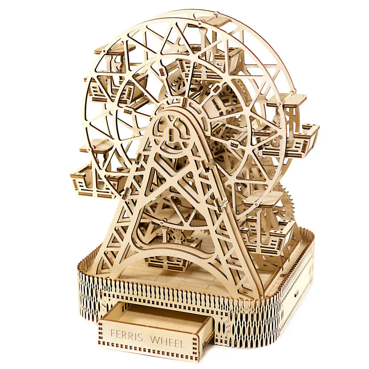Wooden City Ferris Wheel 3D Wooden Decoration Puzzle – WR306