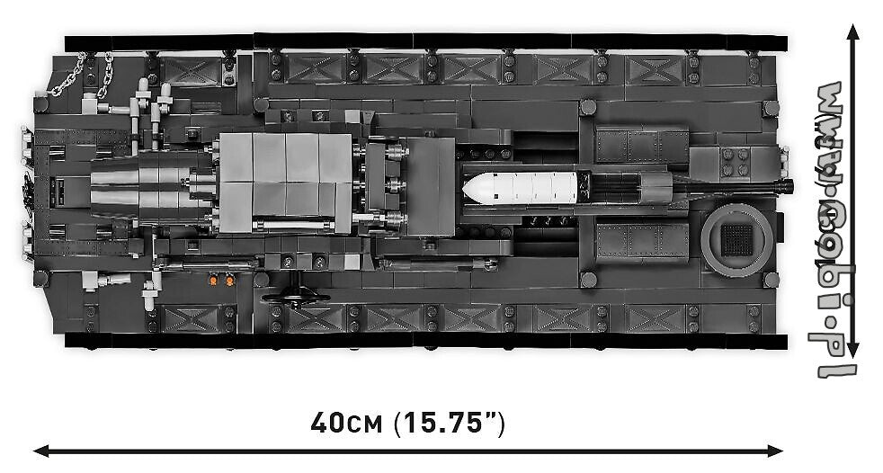 Cobi 60 cm Karl-Gerät 040 ZIU COBI-2560