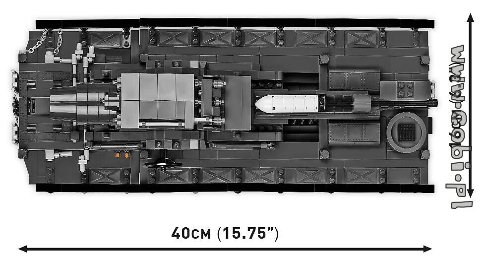 COBI-2560 60 cm Karl-Gerät 040 ZIU
