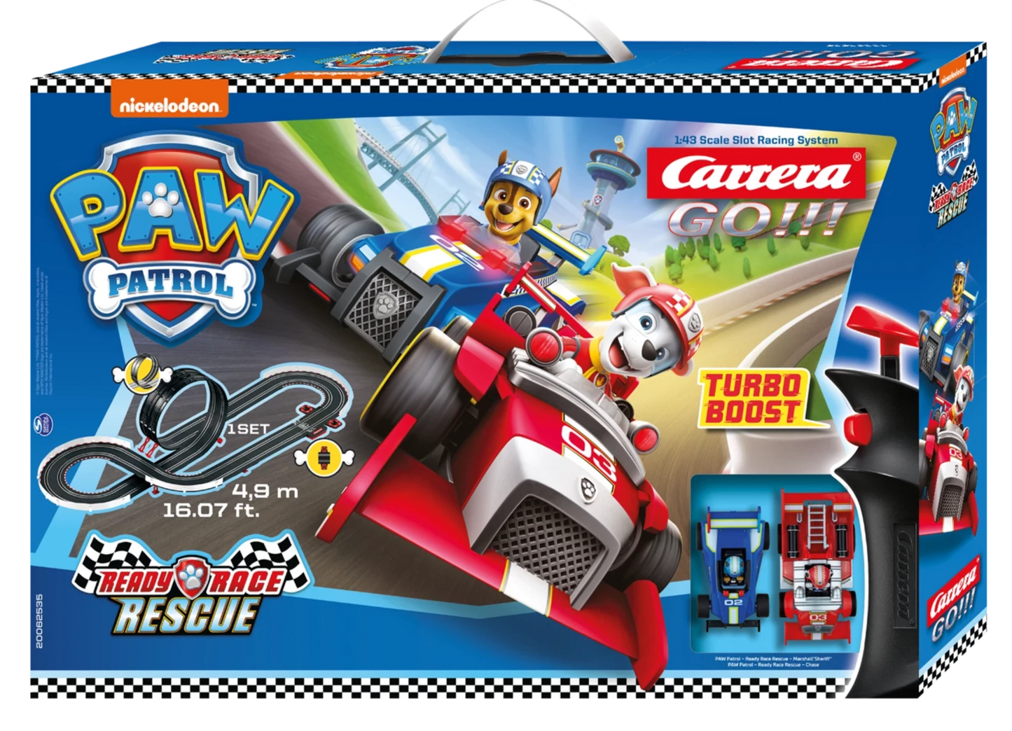 Carrera Go !!! PAW Patrol - Ready Race Rescue