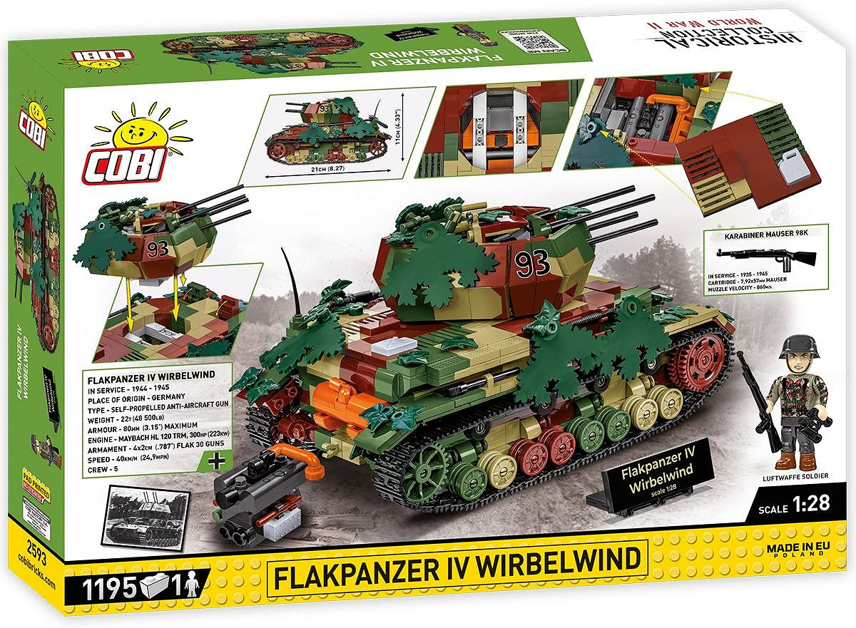 COBI-2593 Flakpanzer IV Wirbelwind - Executive Edition
