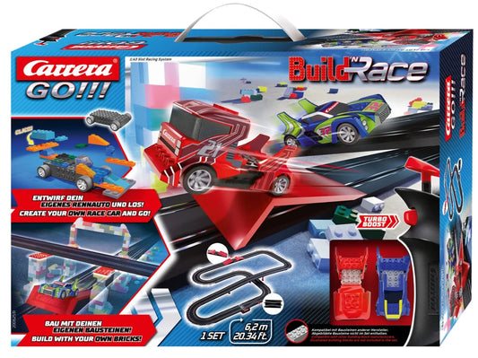 Carrera Go !!! Build 'n Race - Racing Set 6.2m
