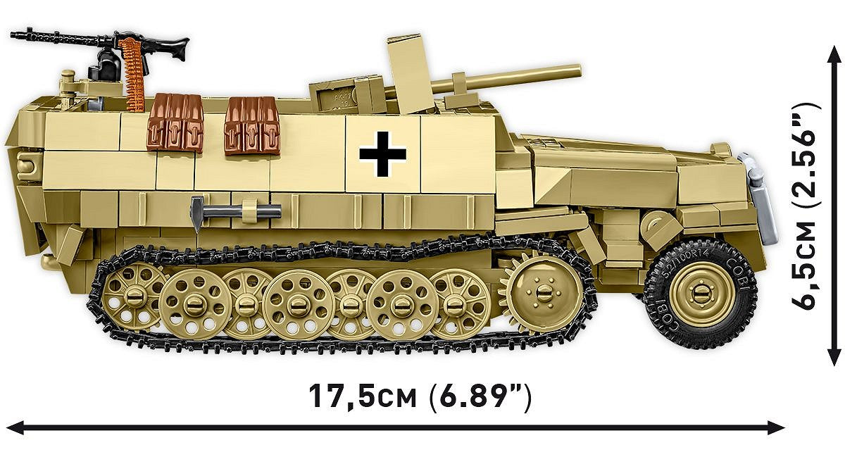 COBI-3130 Half-Track Sd.Kfz. 251/10