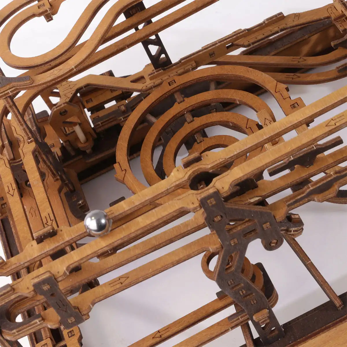 Wooden City Marble Run 3D Wooden Model Kit - WR353