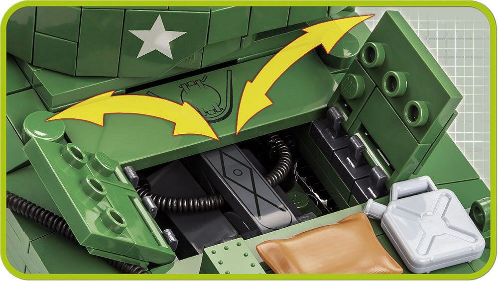 COBI-2550 Sherman M4A3E2 Jumbo