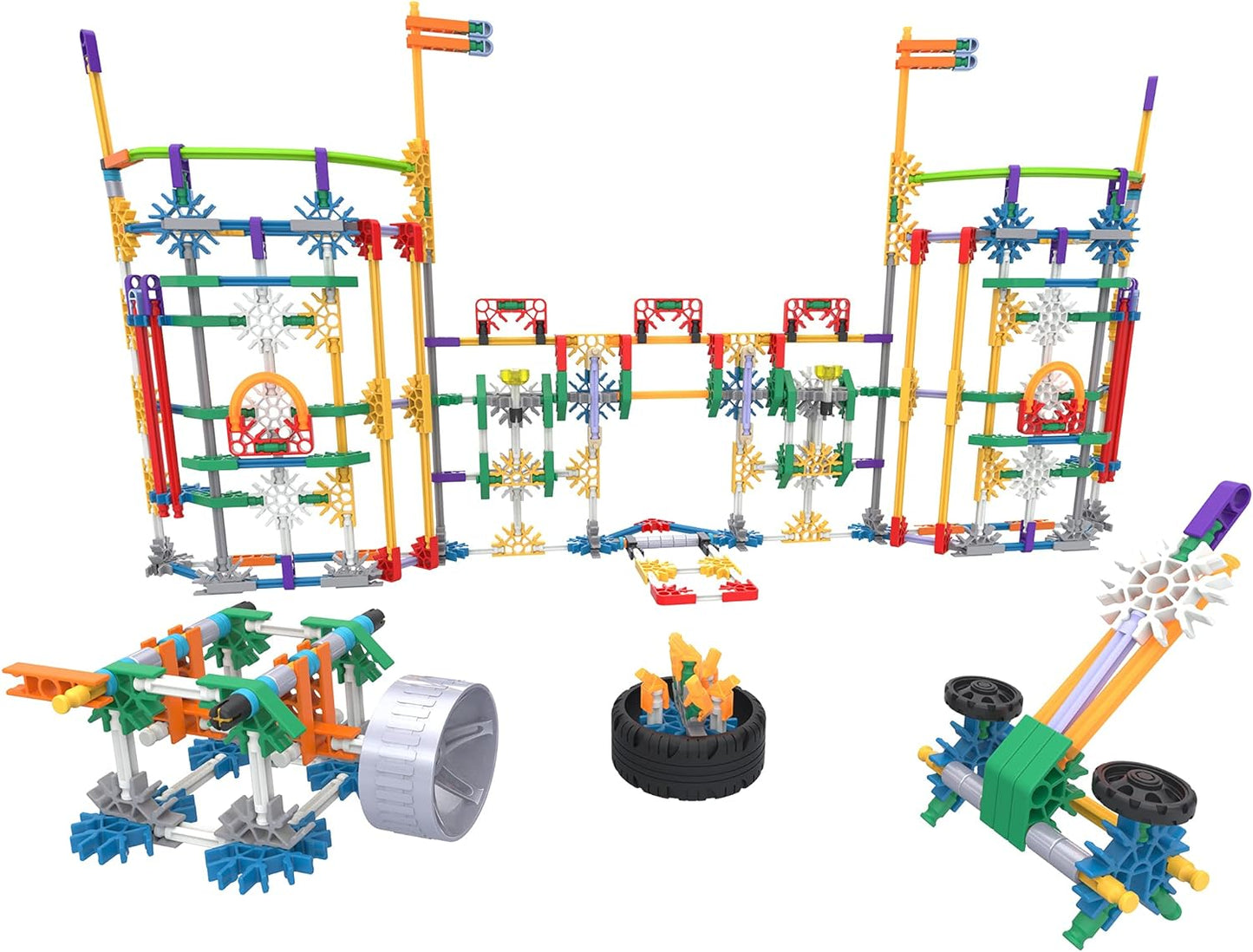 K'NEX  Mega Models Building Set 3D Educational Toy, Stem Learning Kit 80209