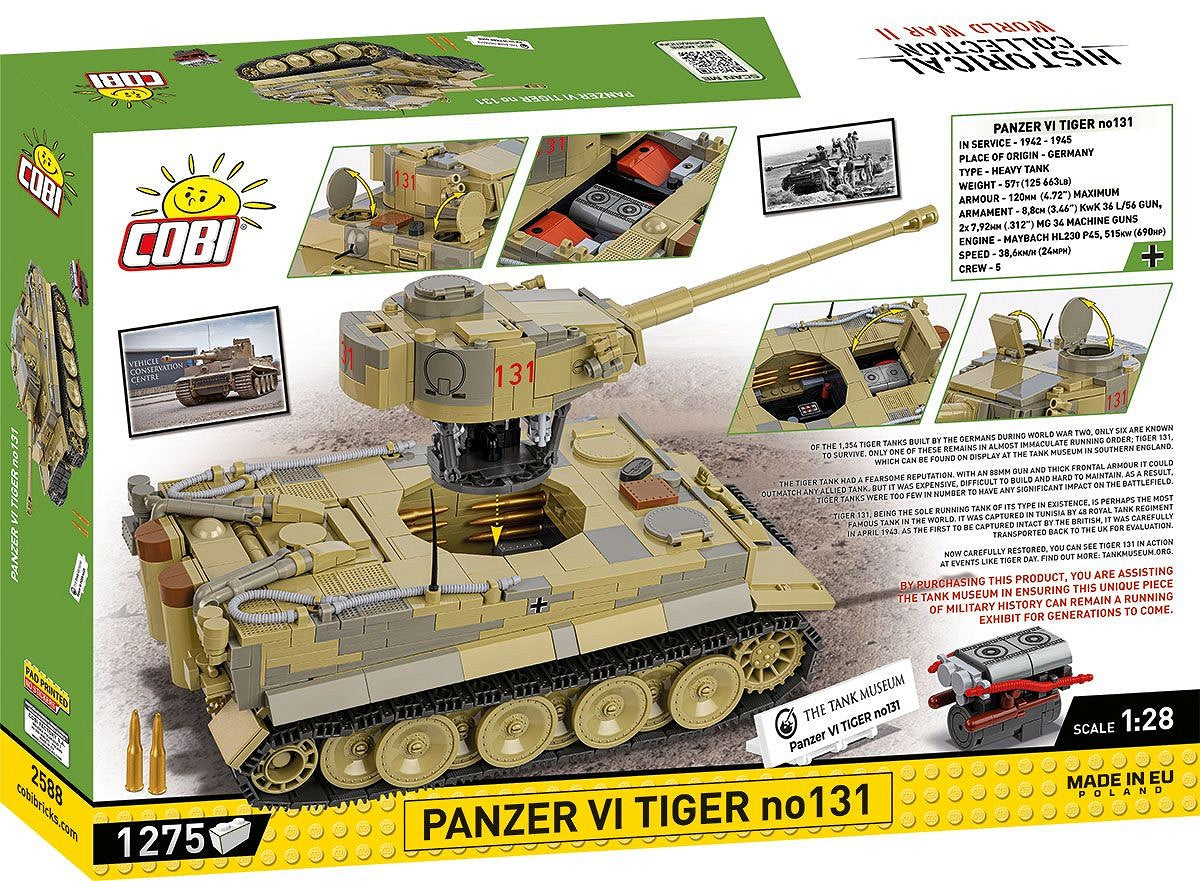 COBI-2588 Panzer VI Tiger No:131