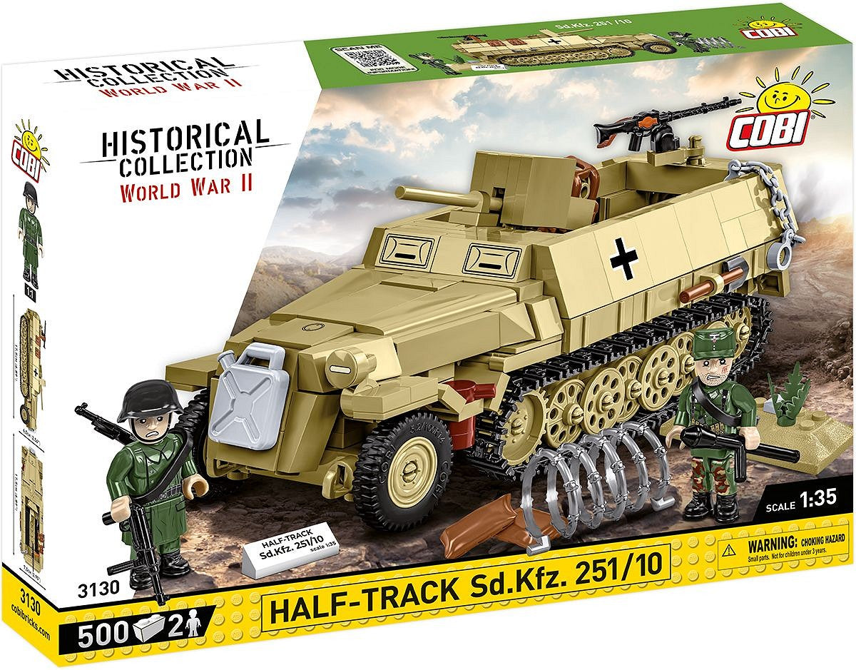 COBI-3130 Half-Track Sd.Kfz. 251/10