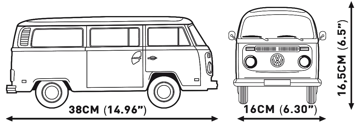COBI-24362 Volkswagen T2b Bus