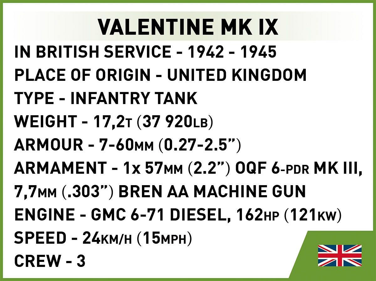 COBI-2740 Renault R35 - Valentine IX - Panzer I