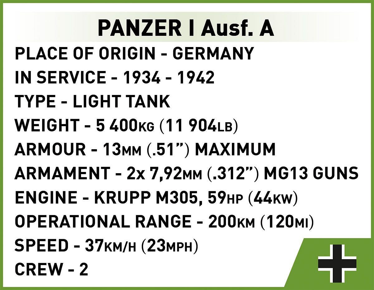 COBI-2740 Renault R35 - Valentine IX - Panzer I