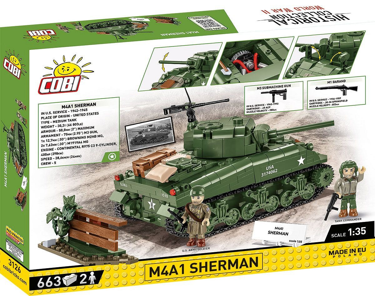 COBI-3126 M4A1 Sherman