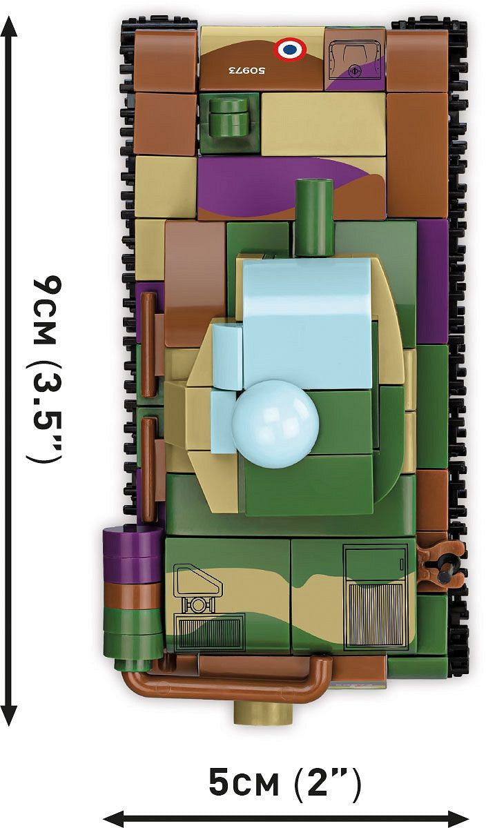 COBI-2740 Renault R35 - Valentine IX - Panzer I