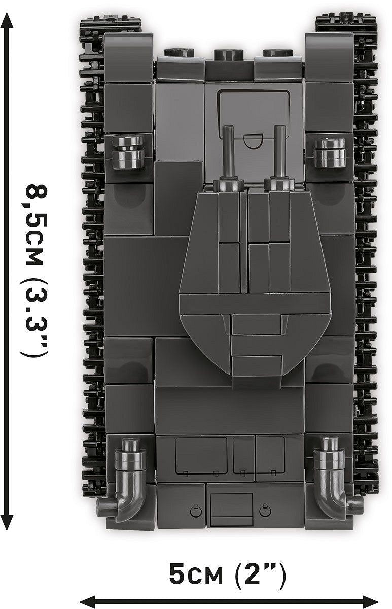 COBI-2740 Renault R35 - Valentine IX - Panzer I