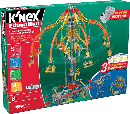 K’NEX STEM Explorations Swing Ride Building Set 77077