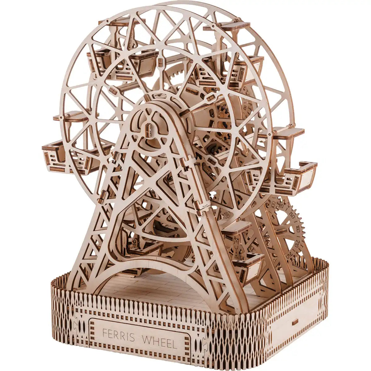 Wooden City Ferris Wheel 3D Wooden Decoration Puzzle – WR306