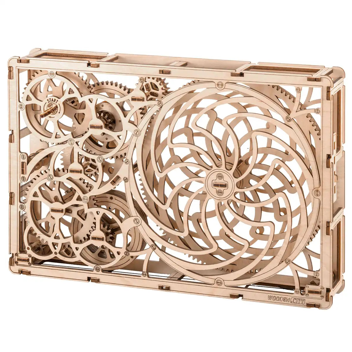 Wooden City Kinetic Picture 3D Wooden Puzzle – WR308
