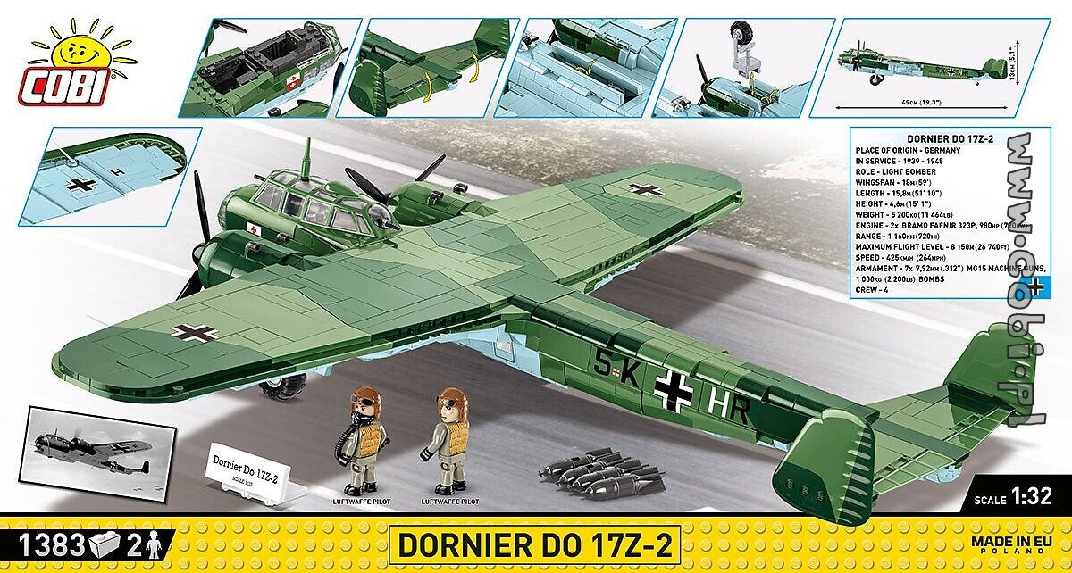 Cobi Dornier Do 17Z-2 COBI-5754