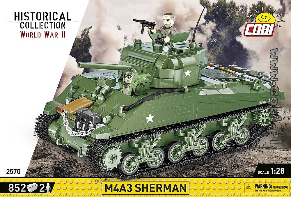 COBI-2570 M4A3 Sherman