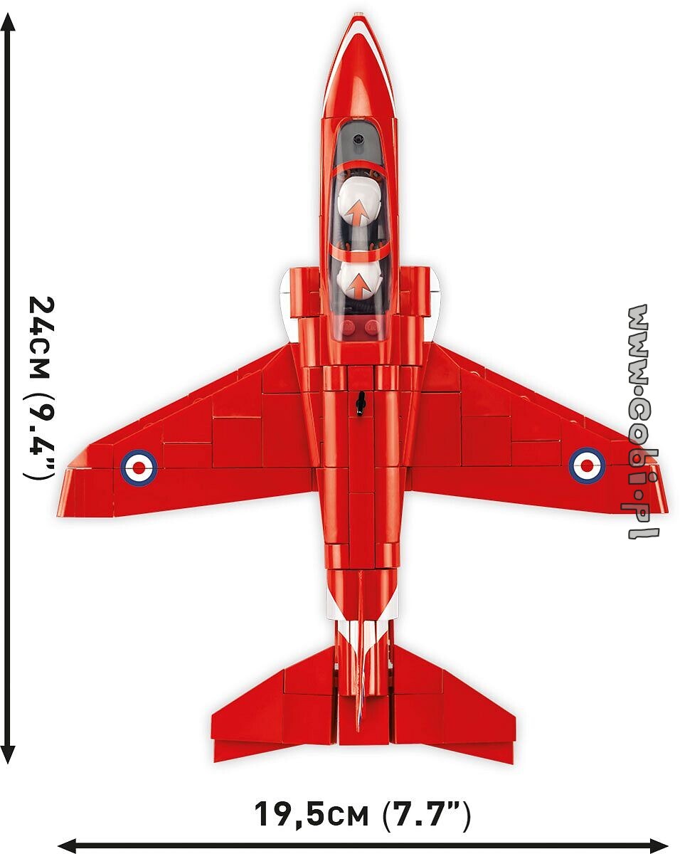 Cobi BAe Hawk T1 Red Arrows COBI-5844