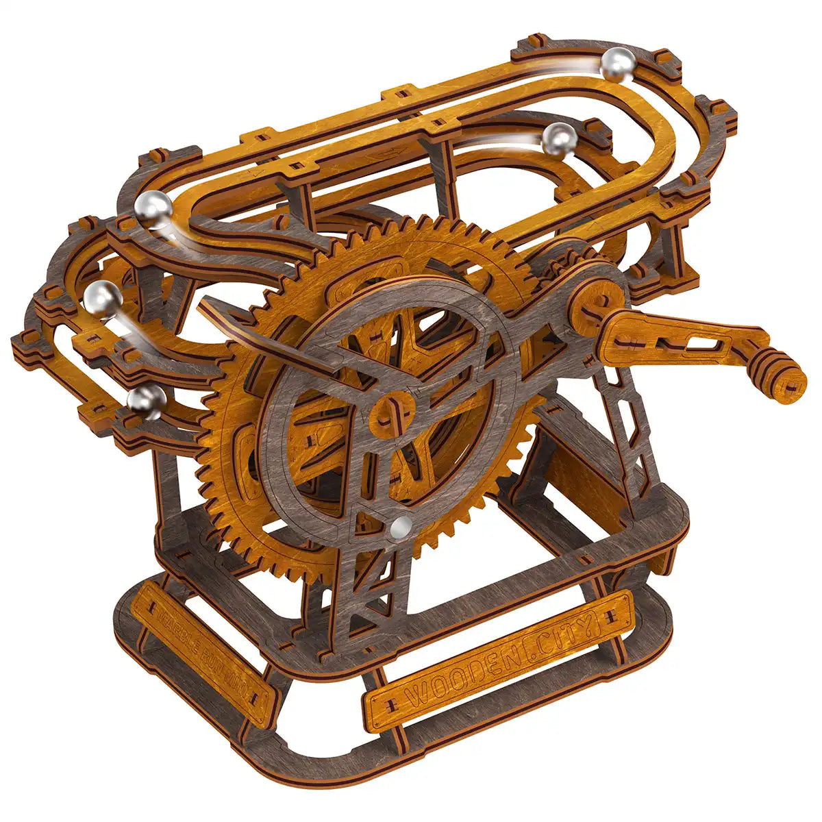 Wooden City Marble Run Mini 3D Wooden Model Kit - WR356