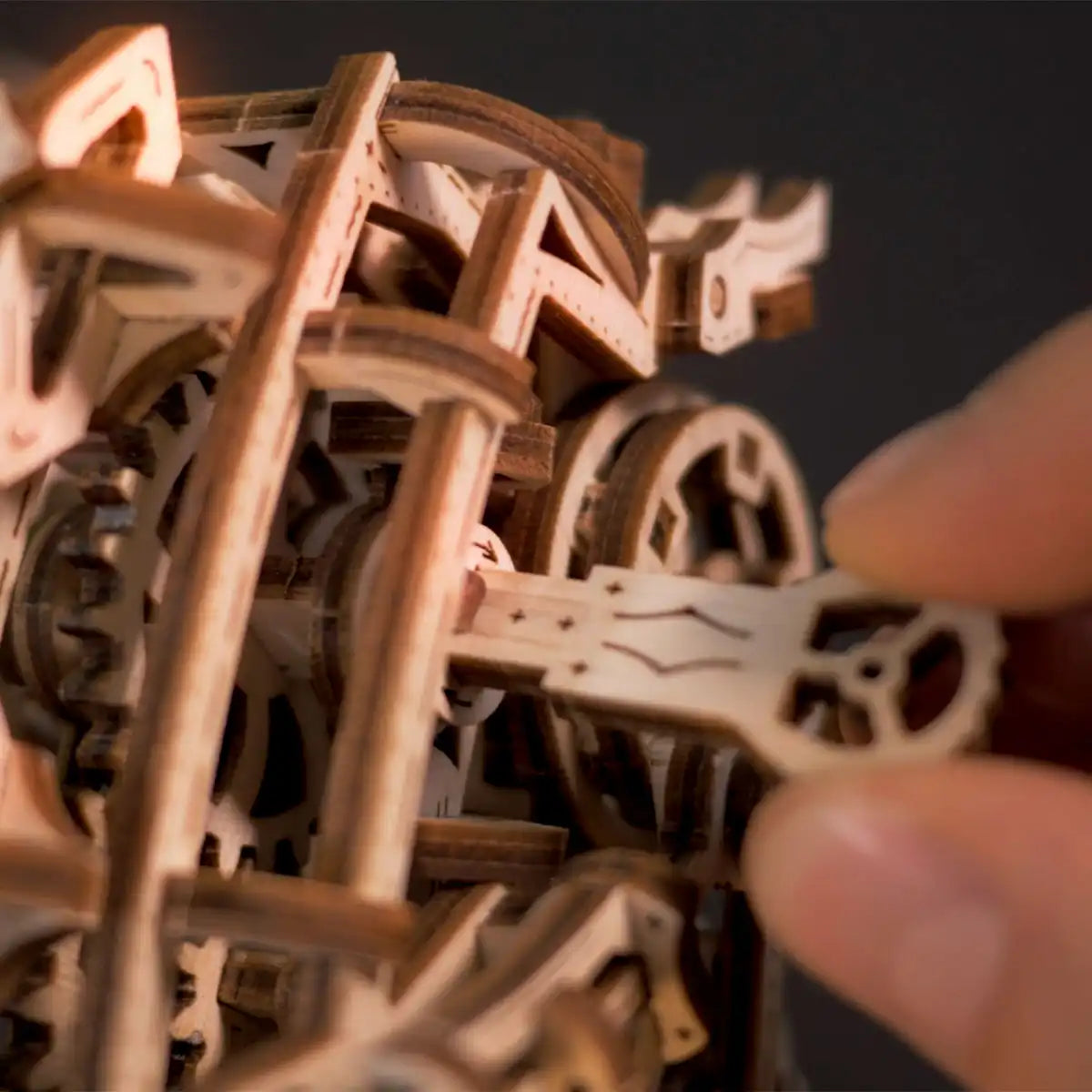 Wooden City Dream Express 3D Wooden Train Puzzle – WR338