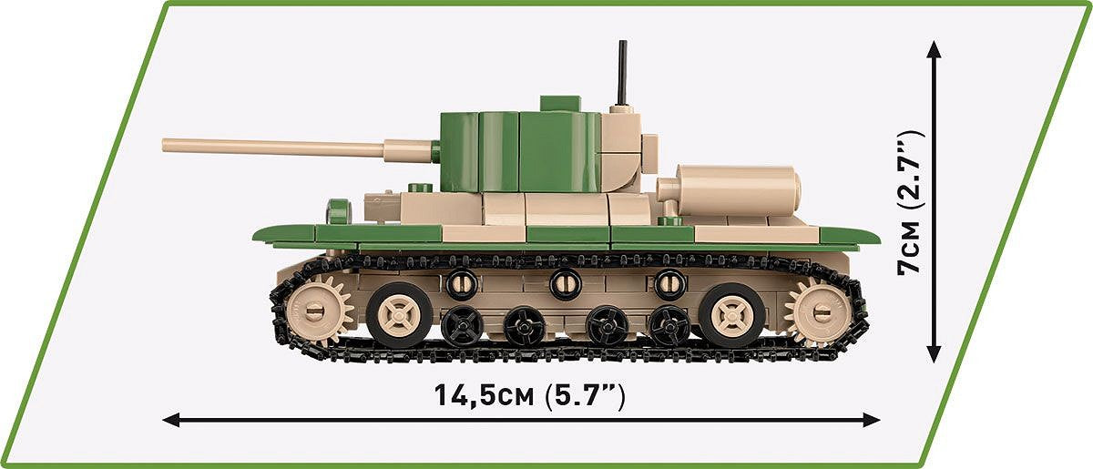 COBI-2740 Renault R35 - Valentine IX - Panzer I