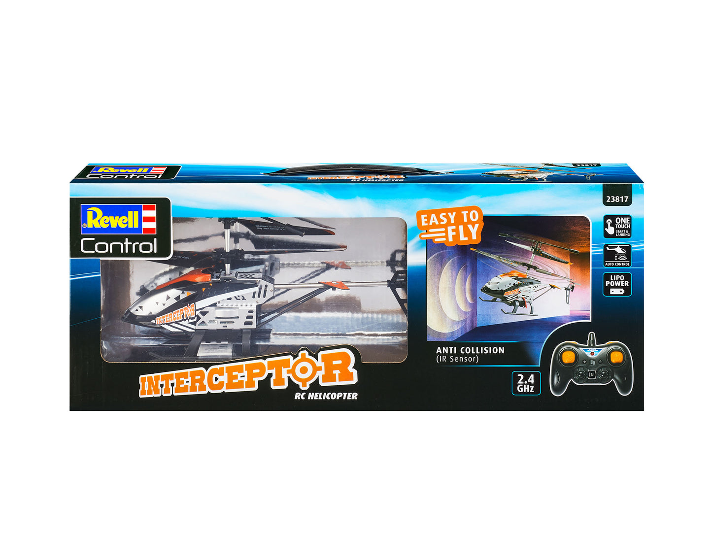 Revell RC Helicopter Interceptor. Anti Collision