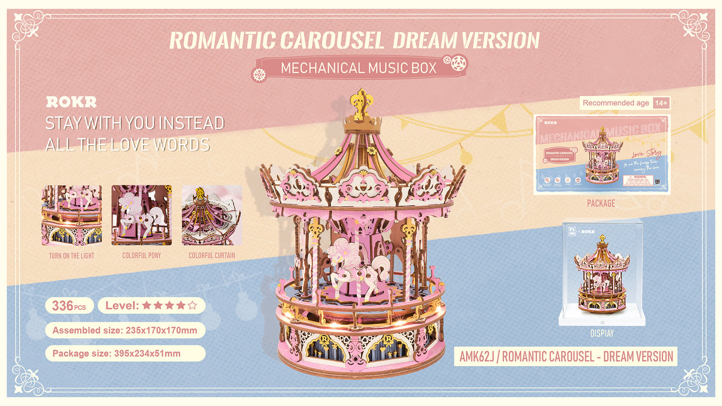 ROKR Romantic Carousel Dream Version AMK62J
