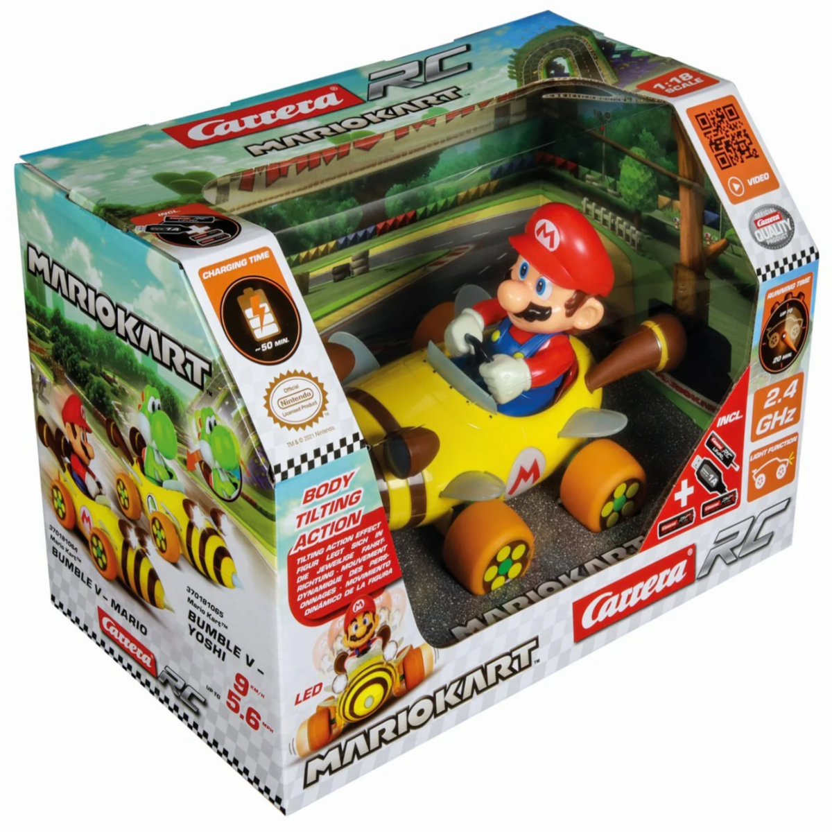 Carrera RC Mario Kart™ Bumble V, Mario