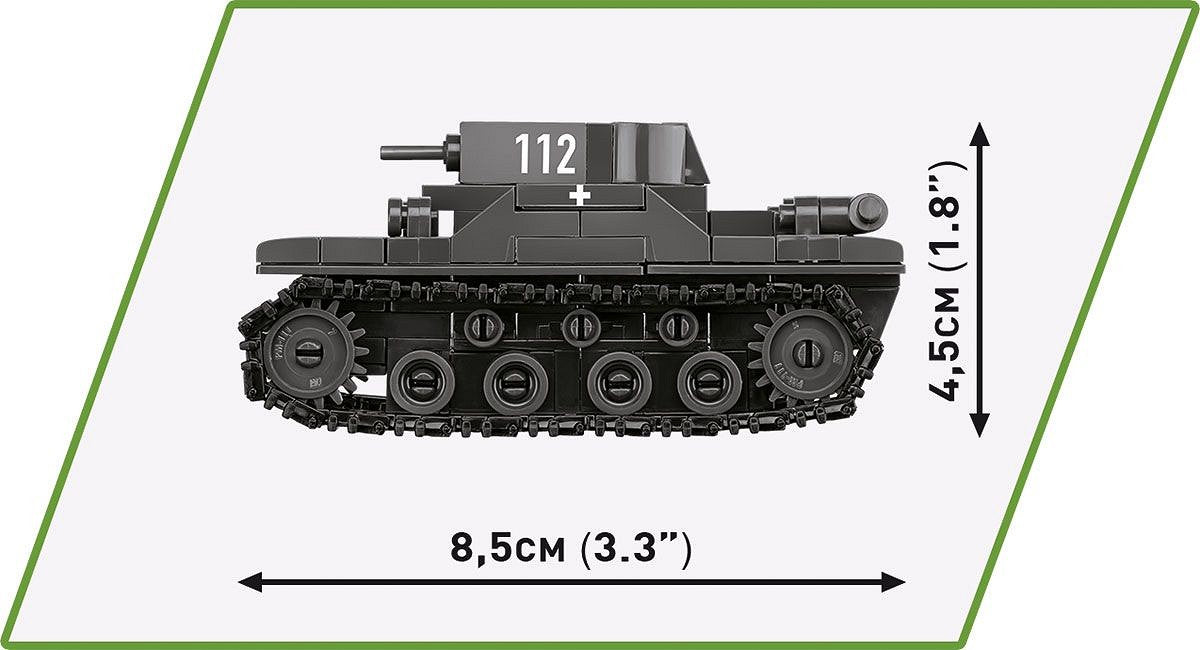 COBI-2740 Renault R35 - Valentine IX - Panzer I