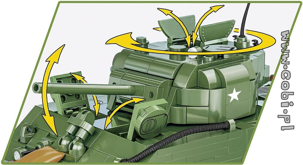 COBI-2570 M4A3 Sherman