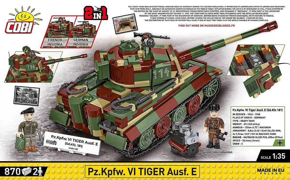 COBI-3124 Pz.Kpfw. VI Tiger Ausf. E