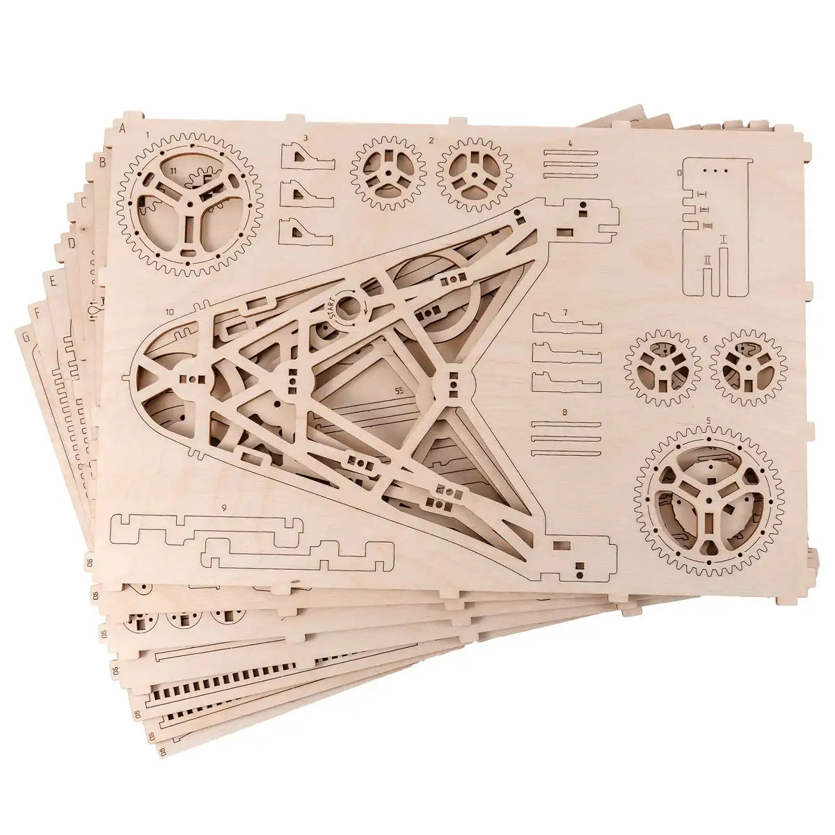 Wooden City Mill 3D Wooden Puzzle – WR307