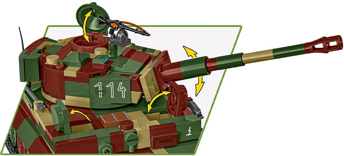 COBI-3124 Pz.Kpfw. VI Tiger Ausf. E