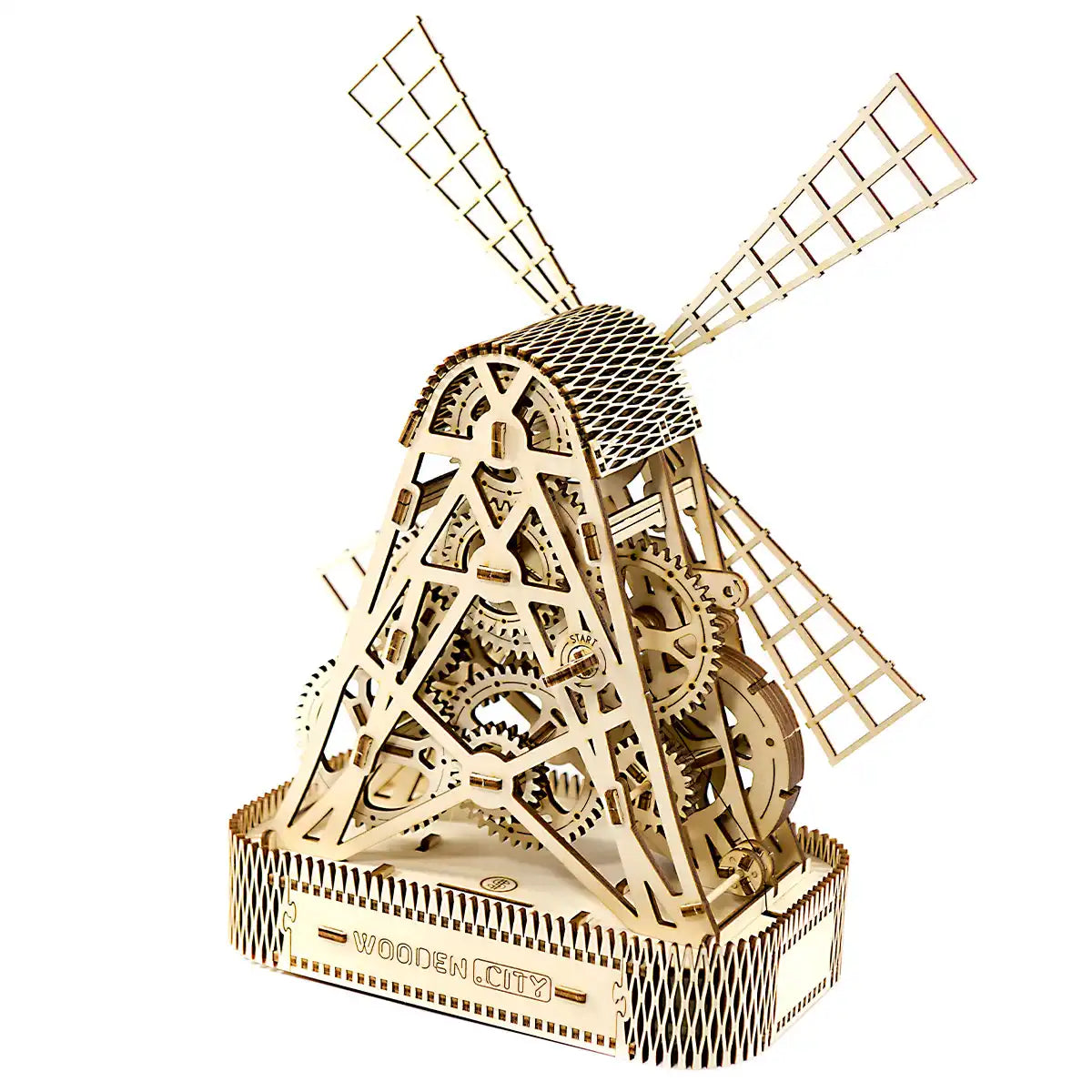 Wooden City Mill 3D Wooden Puzzle – WR307