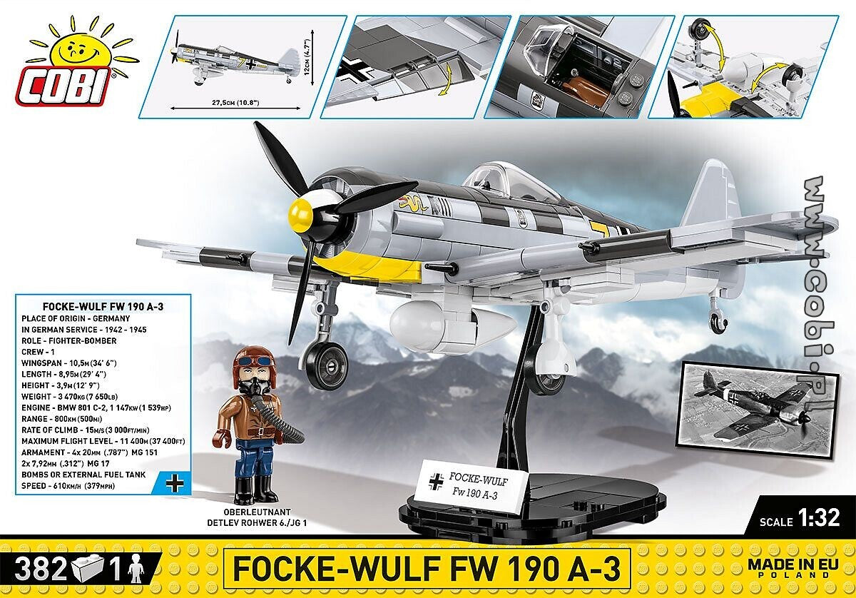 Cobi Focke-Wulf FW 190-A3 COBI-5741