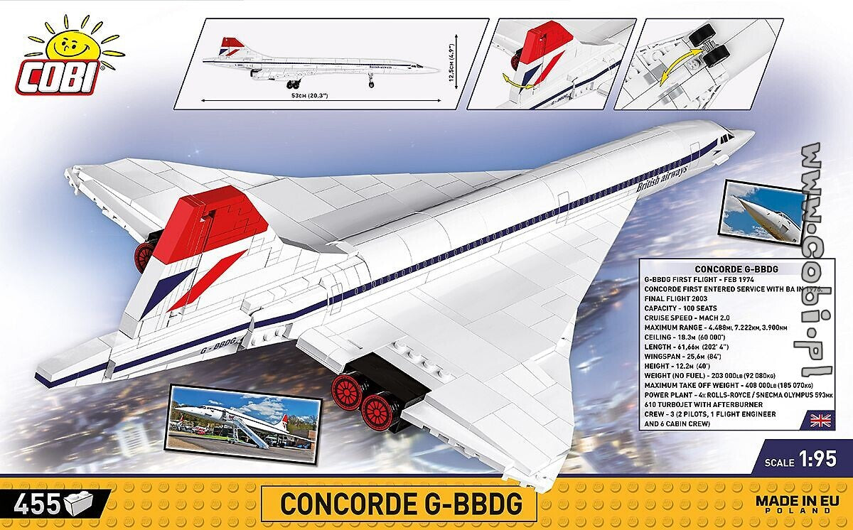 Cobi Concorde G-BBDG COBI-1917