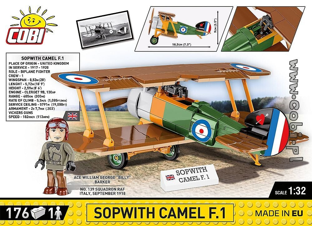 COBI-2987 Sopwith Camel F.1