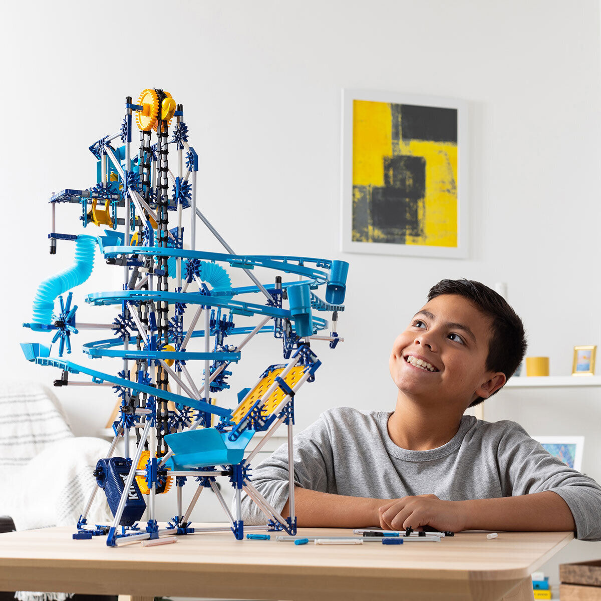 K’NEX Marble Run 3 Model Building Set Motorised 12467