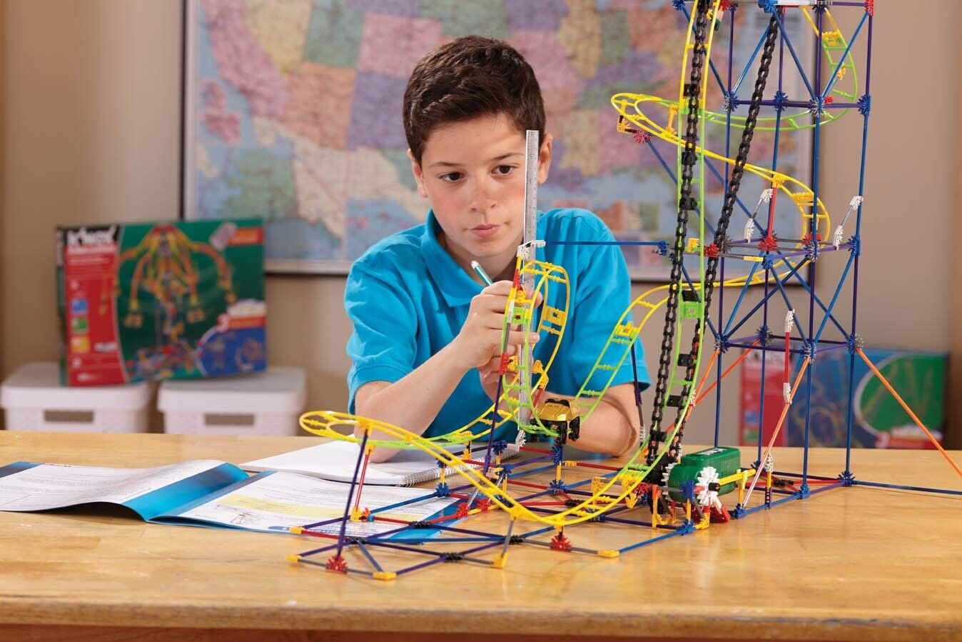 K’NEX STEM Explorations Roller Coaster Building Set 77078