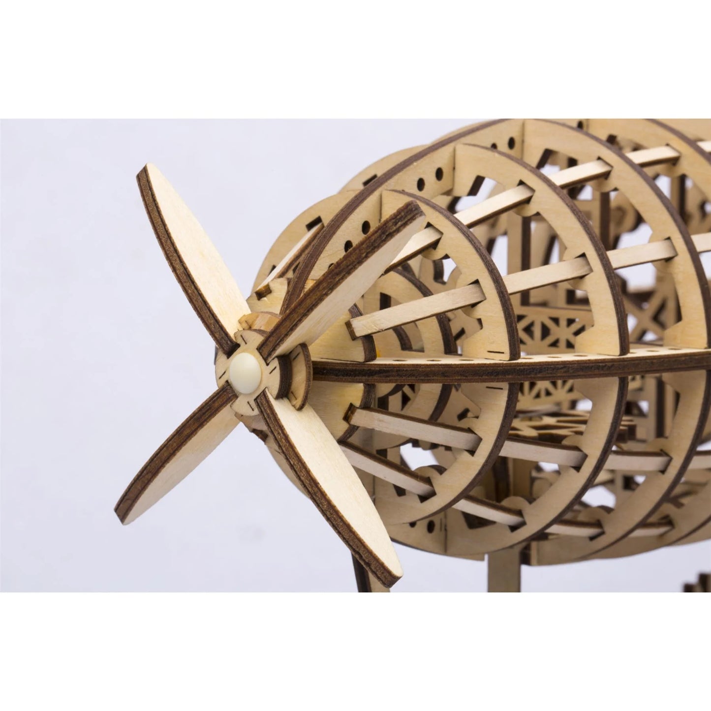 ROKR Air Vehicle Mechanical Airship 3D Wooden Puzzle LK702