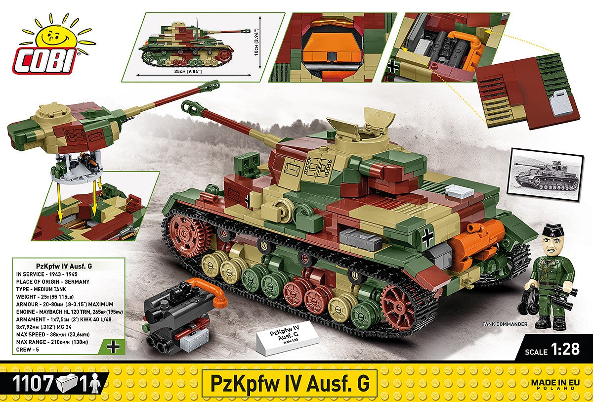COBI-2592 PzKpfw IV Ausf. G