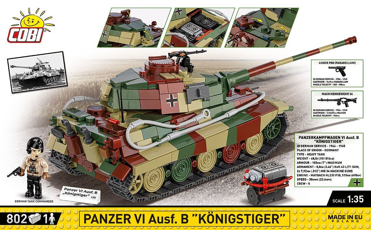 COBI-3113 Panzer VI Ausf. B Königstiger
